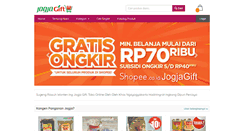 Desktop Screenshot of jogjagift.com