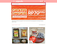 Tablet Screenshot of jogjagift.com